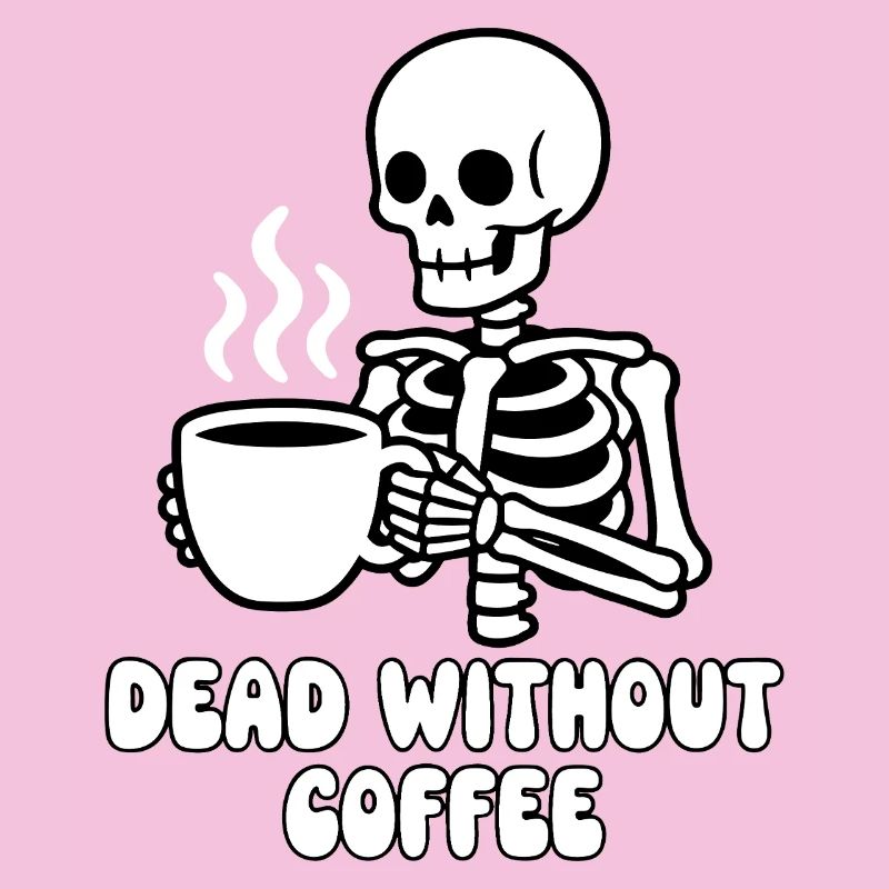 Dead Coffee Skeleton
