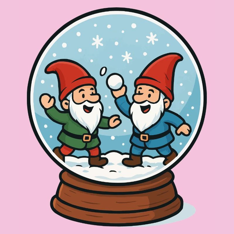 Dwarfs in a snow globe