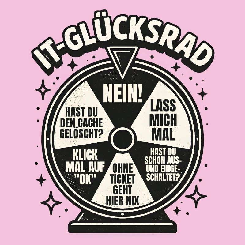 IT Support Glücksrad Service Desk IT Helpdesk
