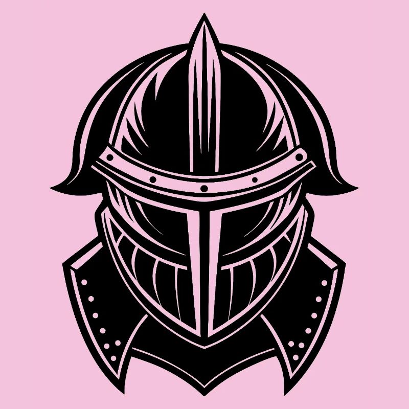 Casque de chevalier