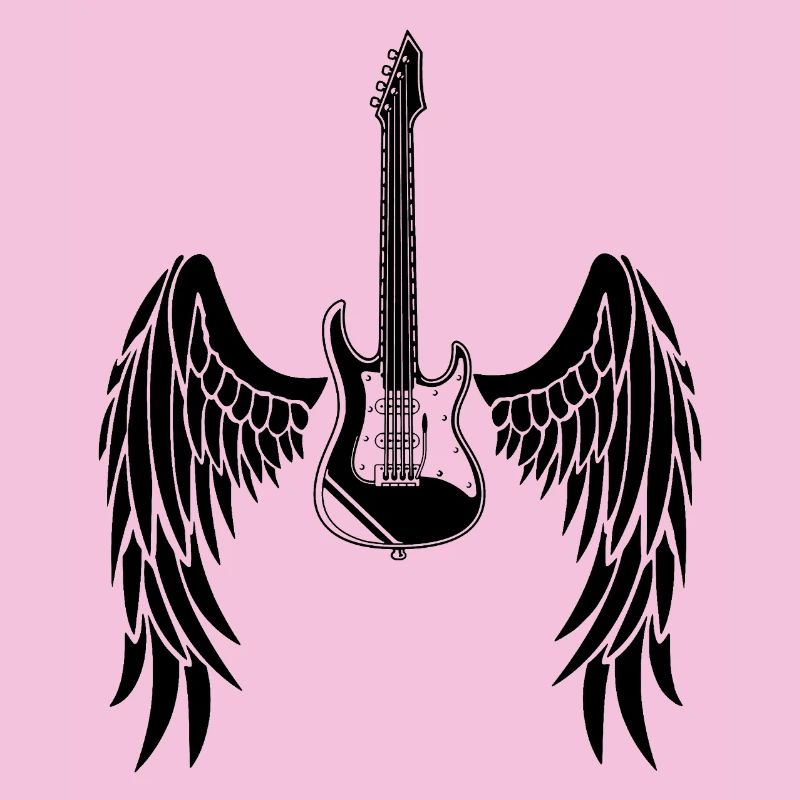 Black Winged Guitar