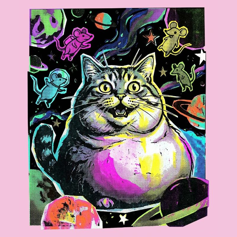 Thick Space Cat