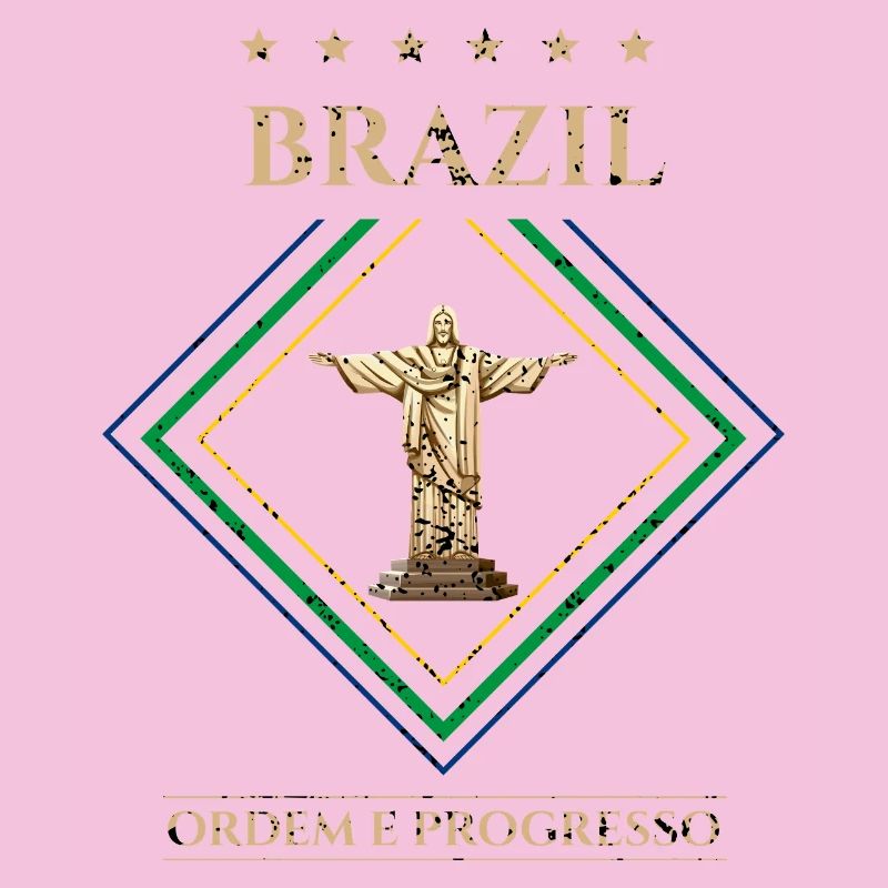 Brésil vintage-Ordre et Progrès