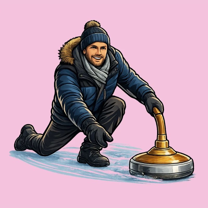 Puissance du curling d’hiver