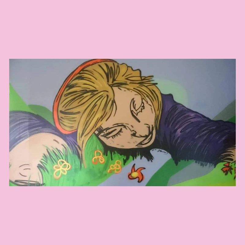 Träumendes Mädchen