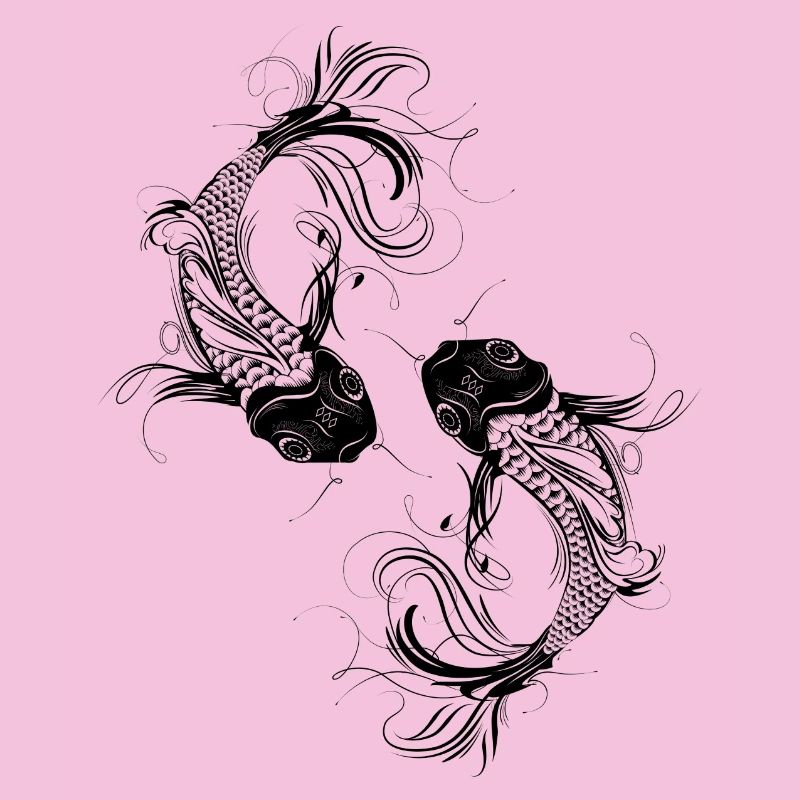 two fanciful Kois