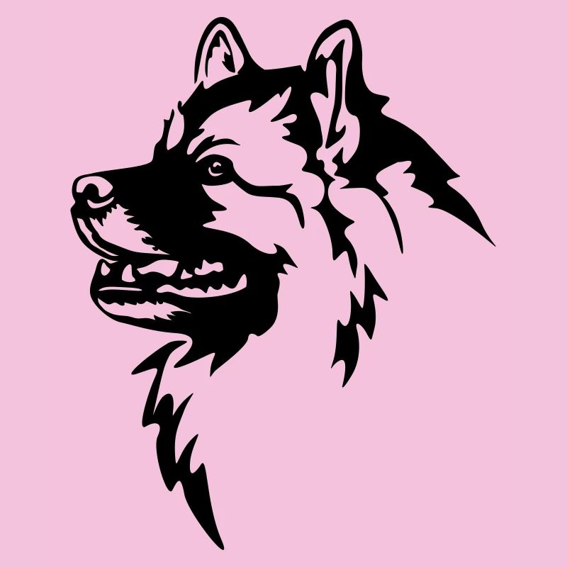 Wolfsspitz Head