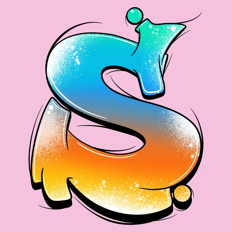 S-Gradient Neon Splashes