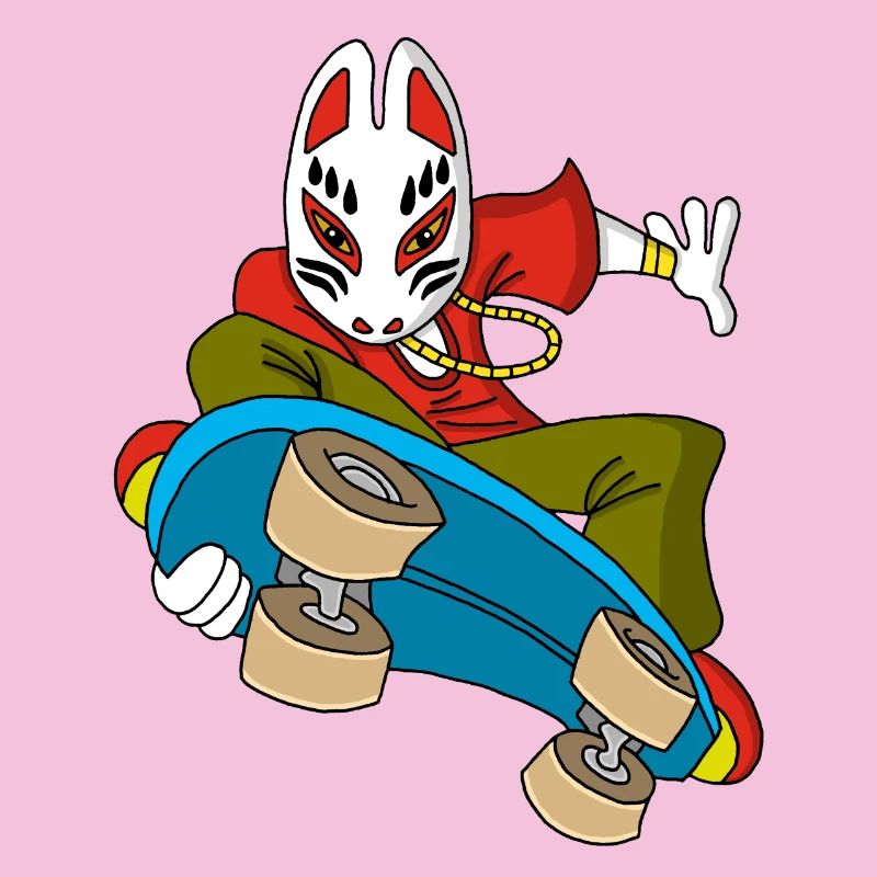 Fox Kitsune Skateboarding