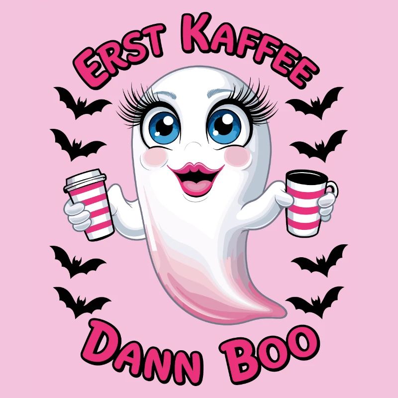 Süßer Geist mit Kaffee