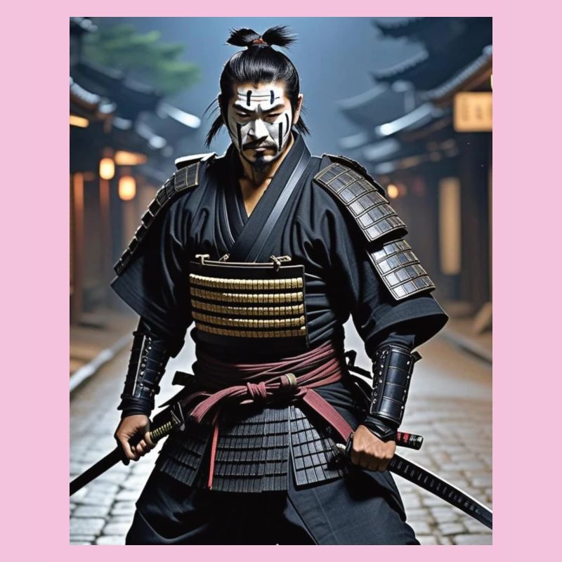Samurai Krieger.