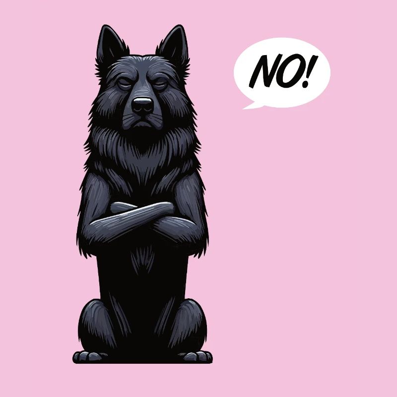 No Black Shepherd Shepherd Owner