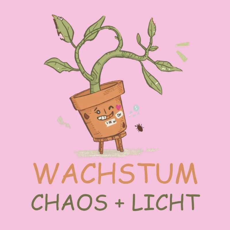Growth equals chaos plus light