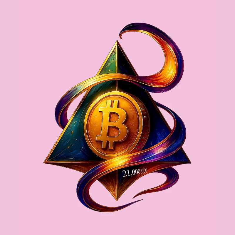 Bitcoin and Blockchain Creative Design