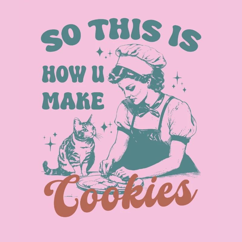 C’est donc comme ça que vous faites des biscuits chat mignon