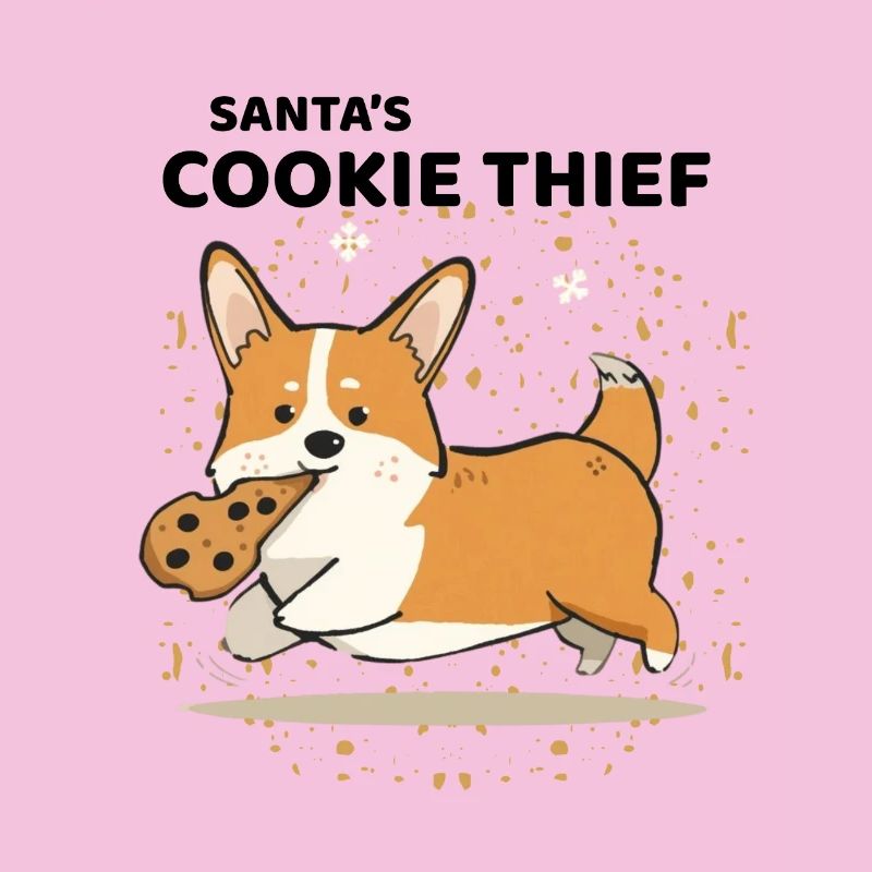 Le voleur de biscuits du Père Noël Corgi