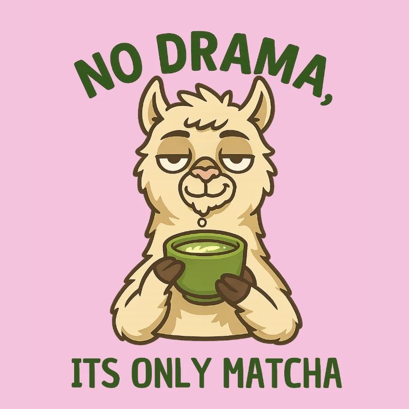 Lama Matcha Rest – Pas de drame