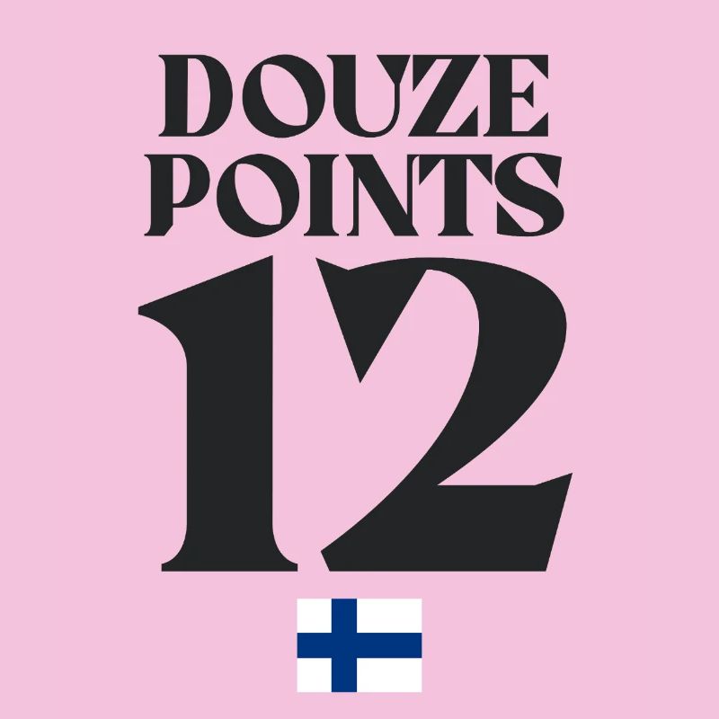 Douze Points 12 Drapeau Finlande Eurovision