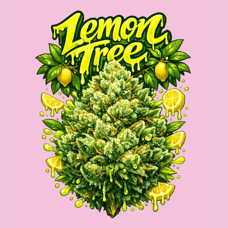 Lemon Tree Graffiti Art Print