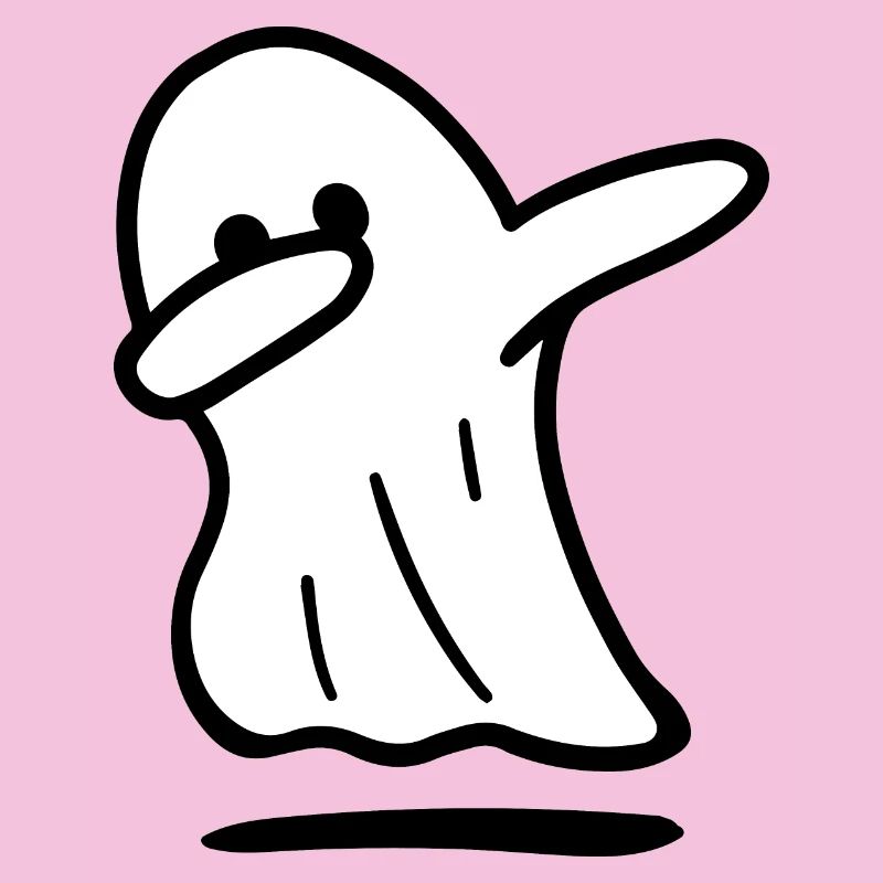 Geist / Lustiger Geist / Halloween / Dabbing-Geist