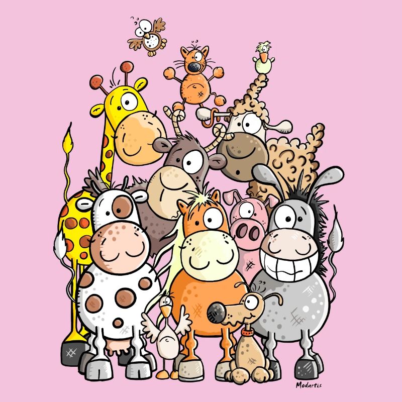Tas géant de l'animal