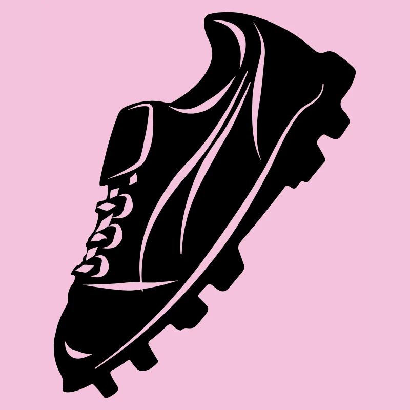 Fußballschuh transparente Schattenfigur