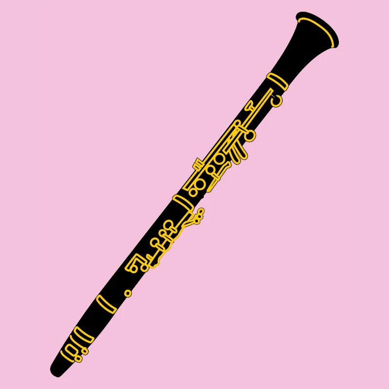 Clarinet copper with black