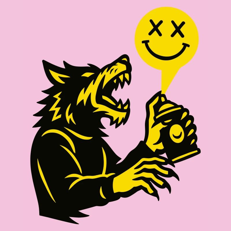 Des graffitis de loup-garou éclaboussent la lune !