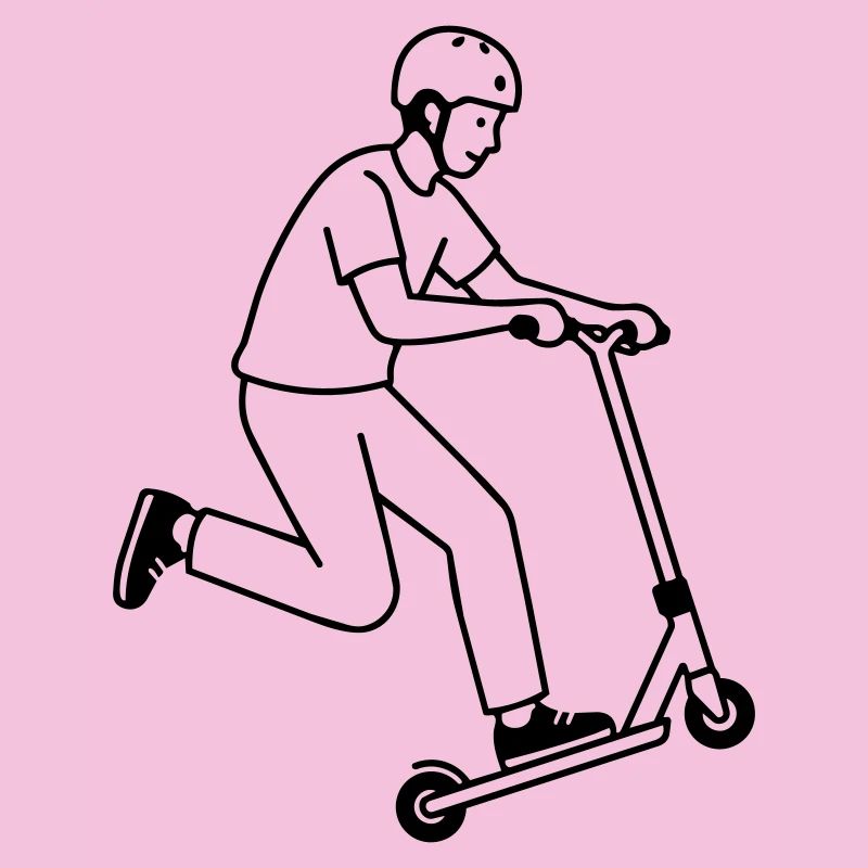 Trottinette cascade