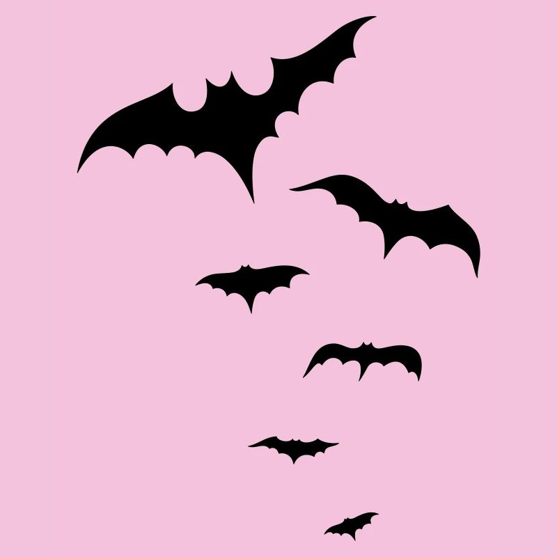 Halloween Fledermäuse, bats