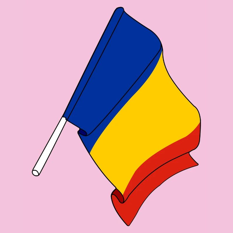 Drapeau Roumanie