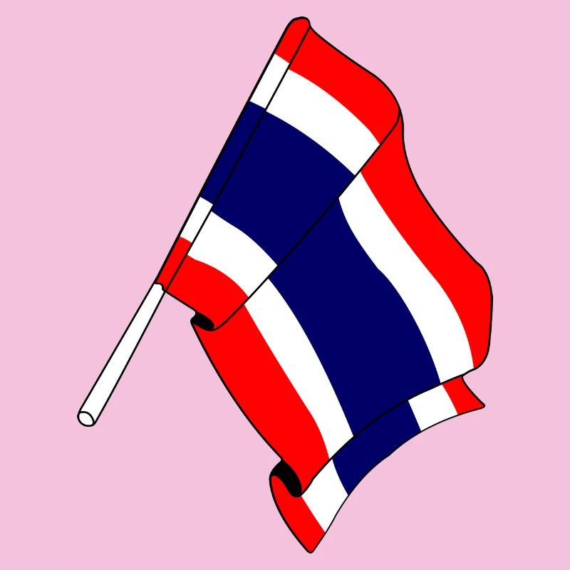 Drapeau de la Thaïlande