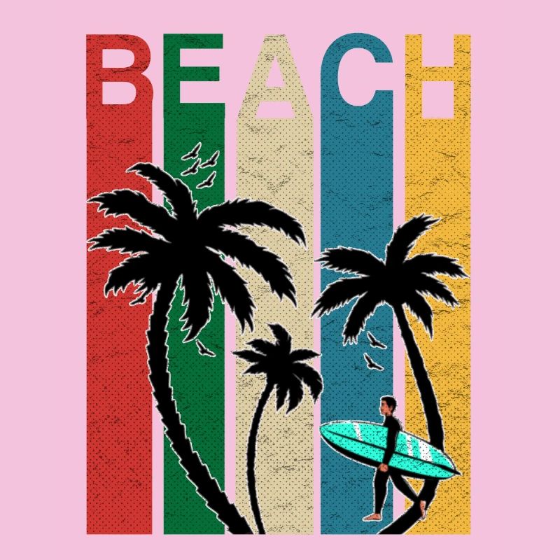 Colored Beach Fun