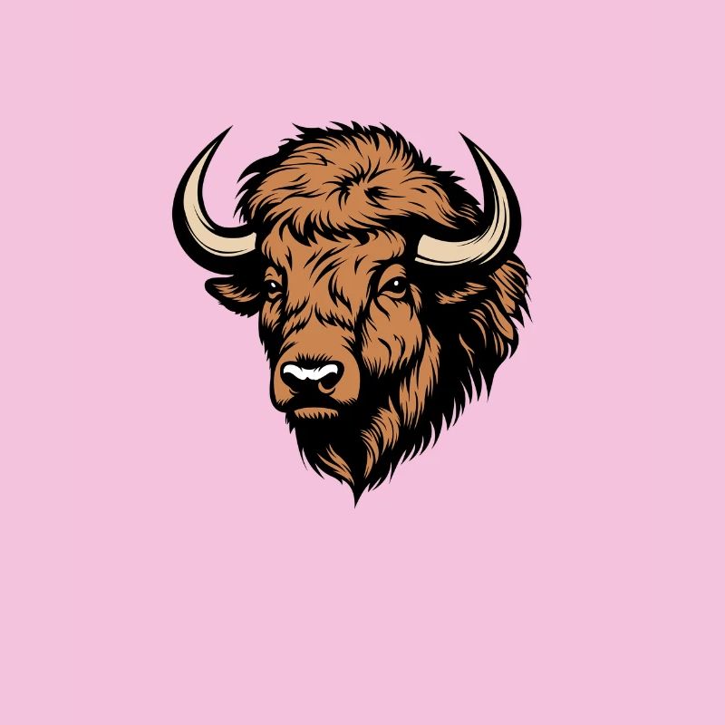 Widerstandsfähiger Bison