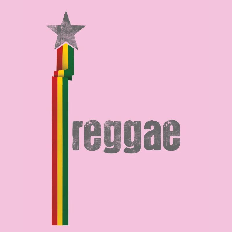 Conception de logo Reggae Star Rasta