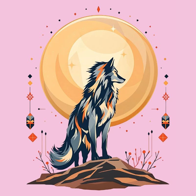 Boho Wolf