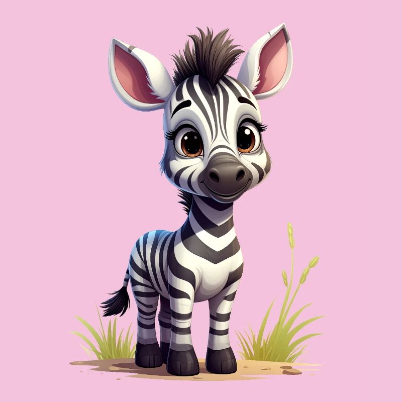 Niedliches Zebra