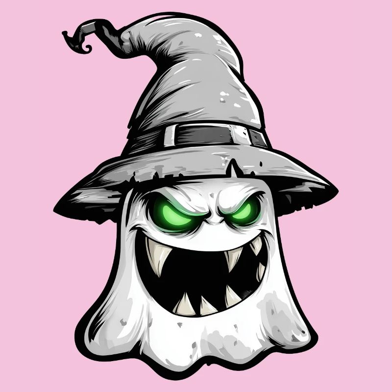Scary ghost, terrifying ghost