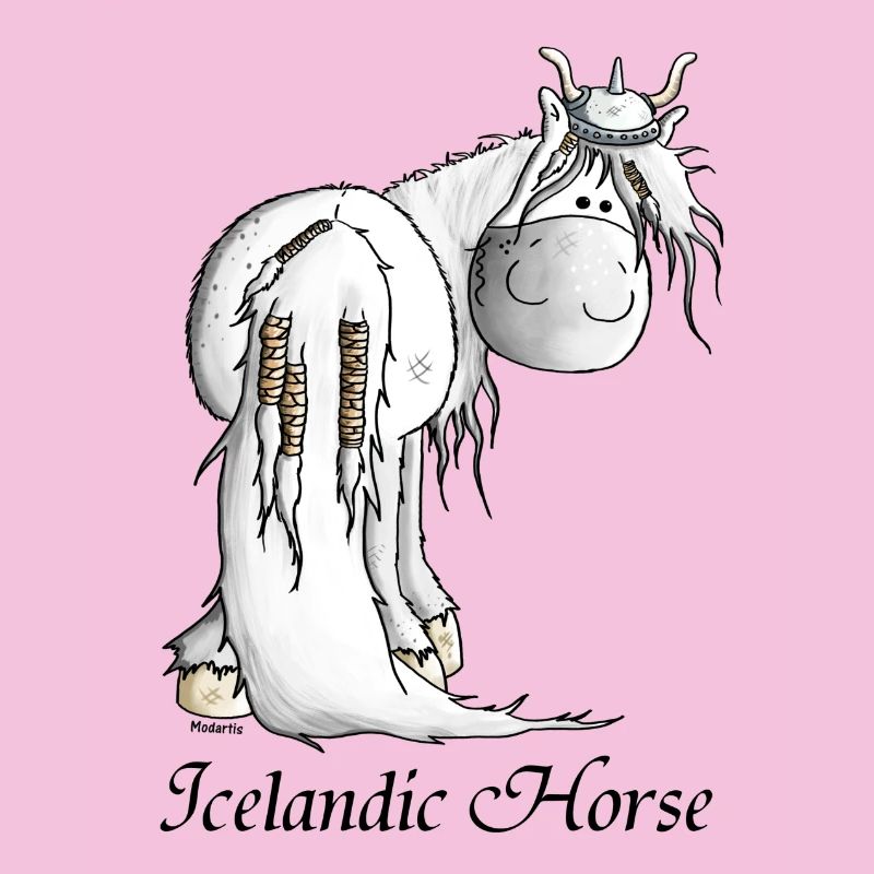 Wilder Wikinger Isländer - Pferd