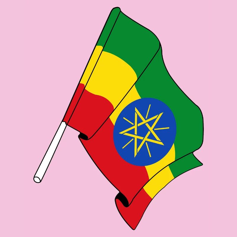 Drapeau de l’Ethiopie