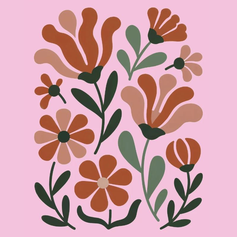 Boho Wildblumen – Blühende Harmonie
