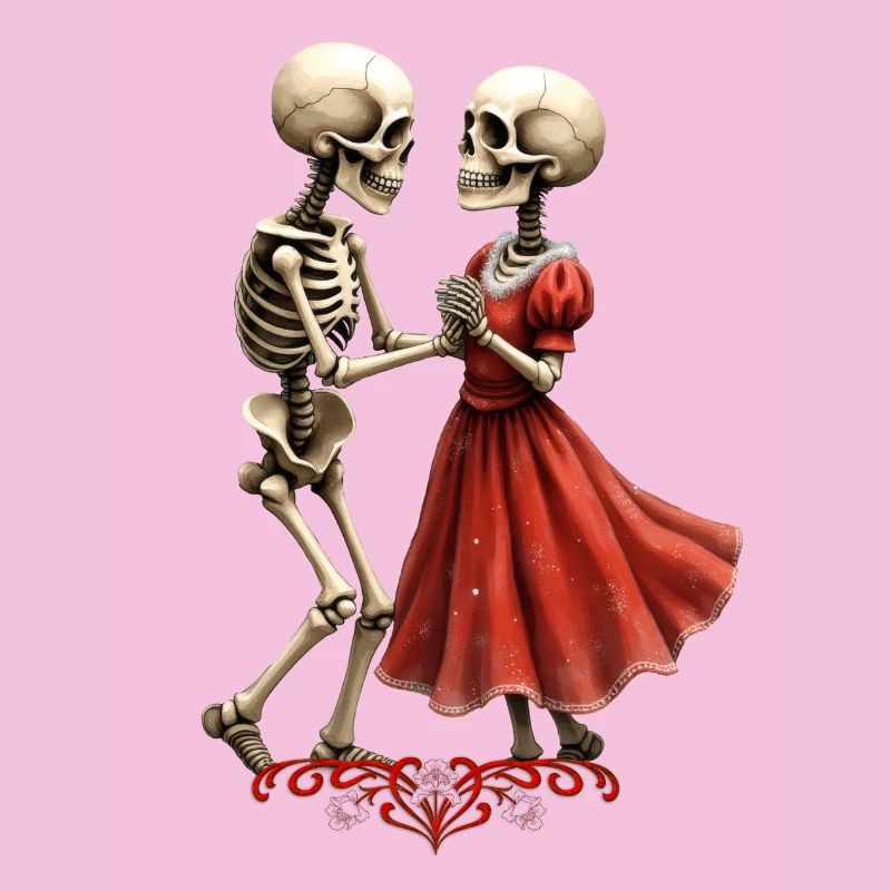 Red Skeletal Dance