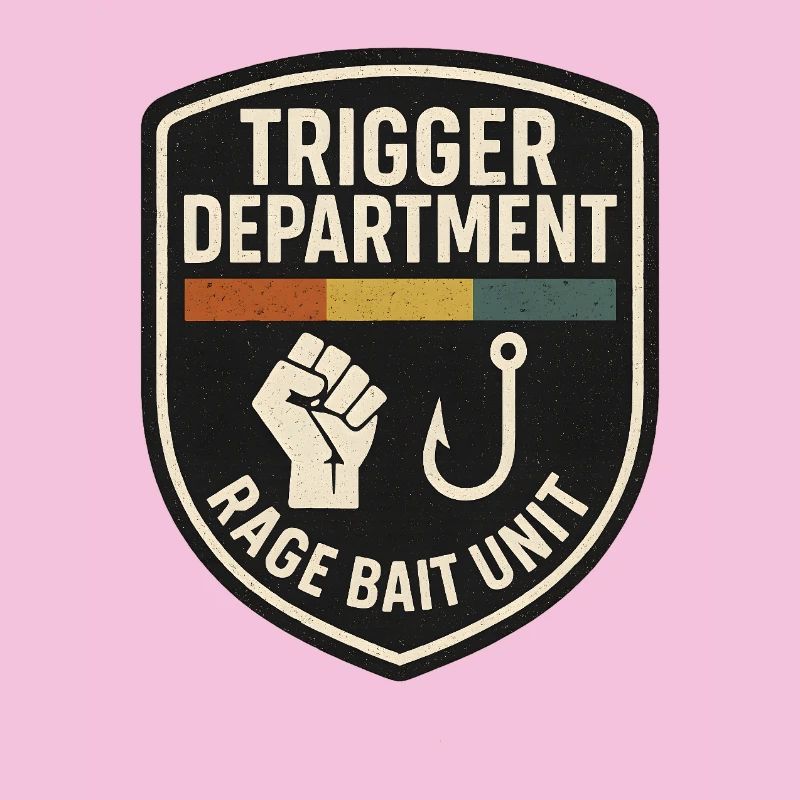 Trigger Department Rage Bait Patch, Drôle
