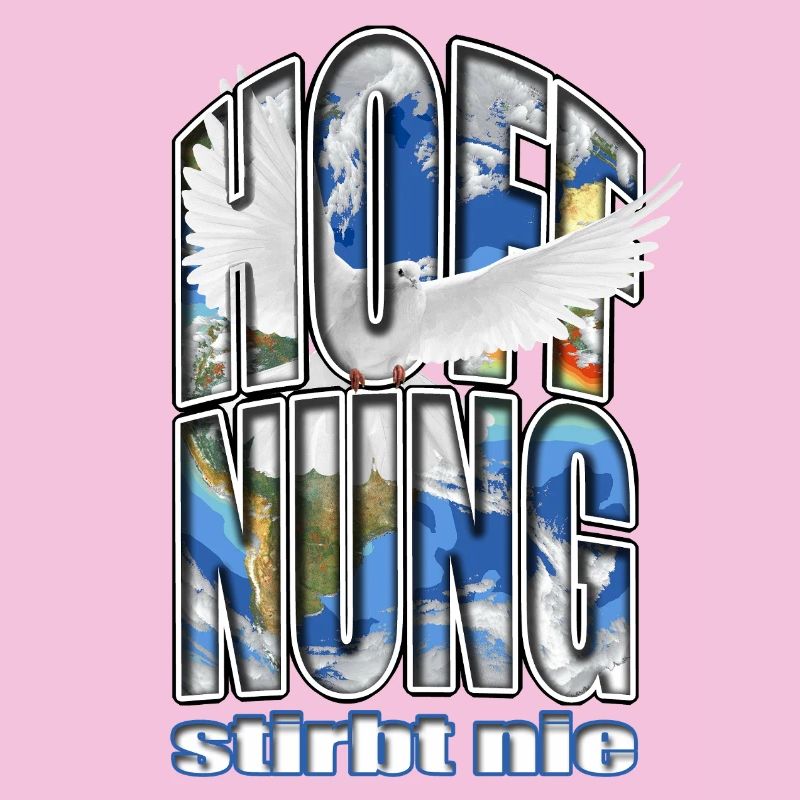 World Map Dove Hope Never Dies