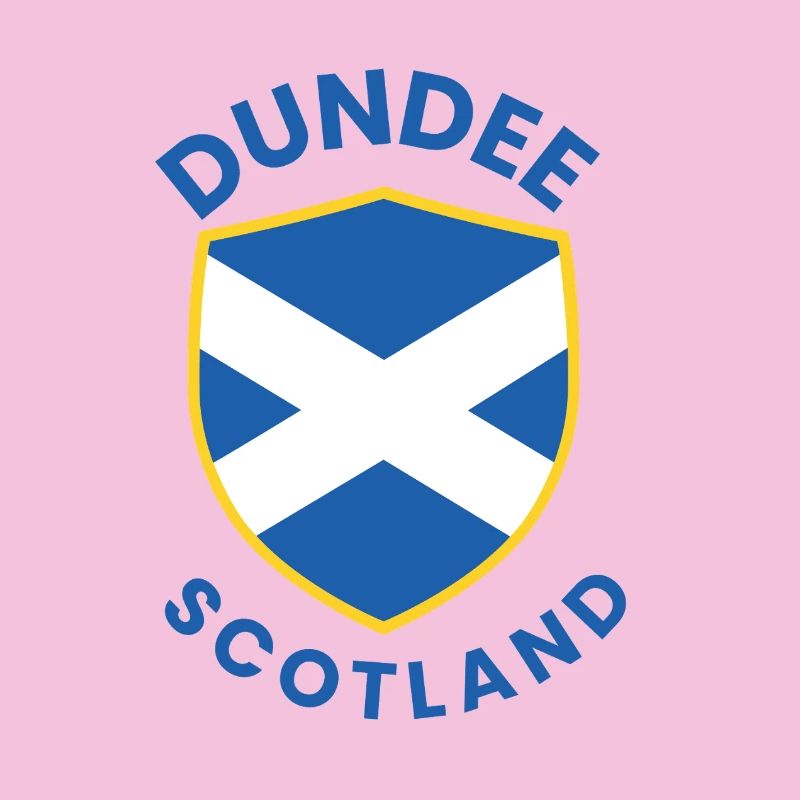 Dundee Shield Saltire Wappen