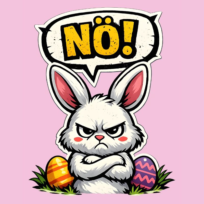 Regal de Pâques de la bande dessinée Bunny de Basse-Autriche