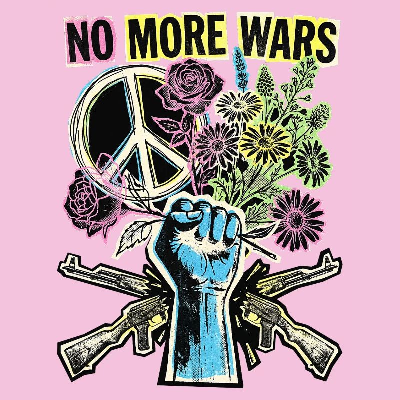 Peace Frieden Gegen Krieg