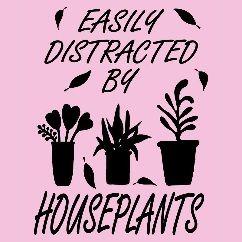 Easily distracted by houseplants
