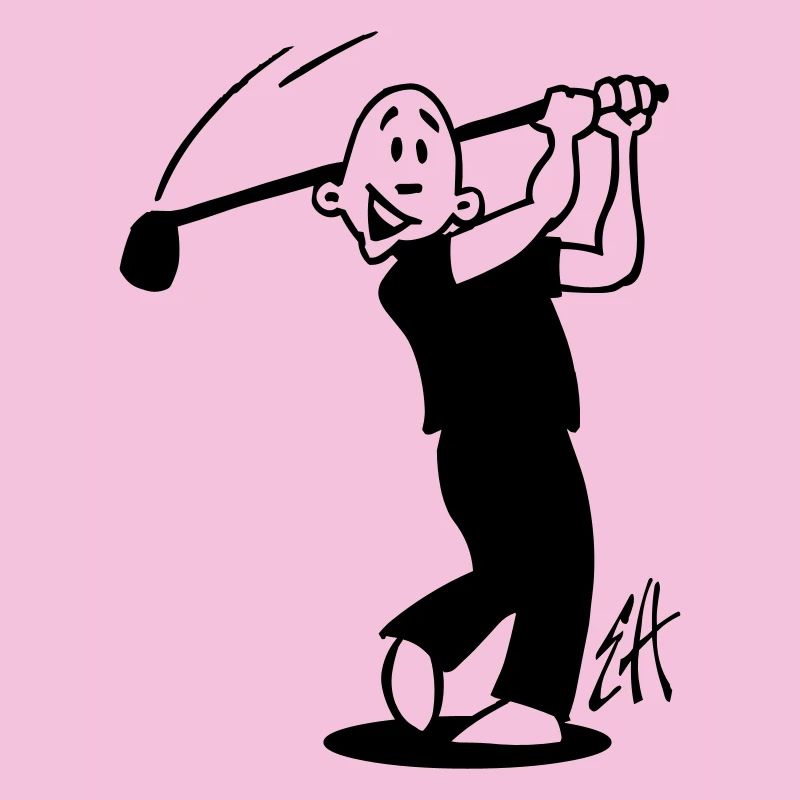One Color Golf Design