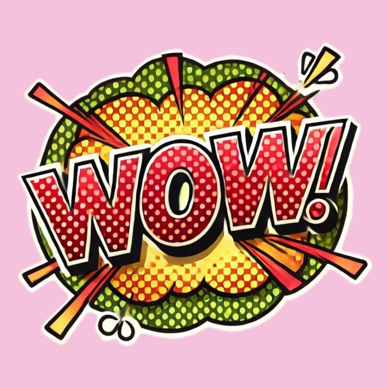 Pop Art Explosion Wow Design